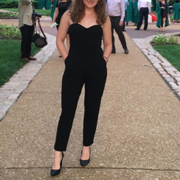 Strapless Dressy Jumpsuit - Picture 2 of 5